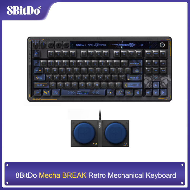 Gaming Keyboard Bluetooth - Механическая клавиатура 8BitDo Retro 87, игровая