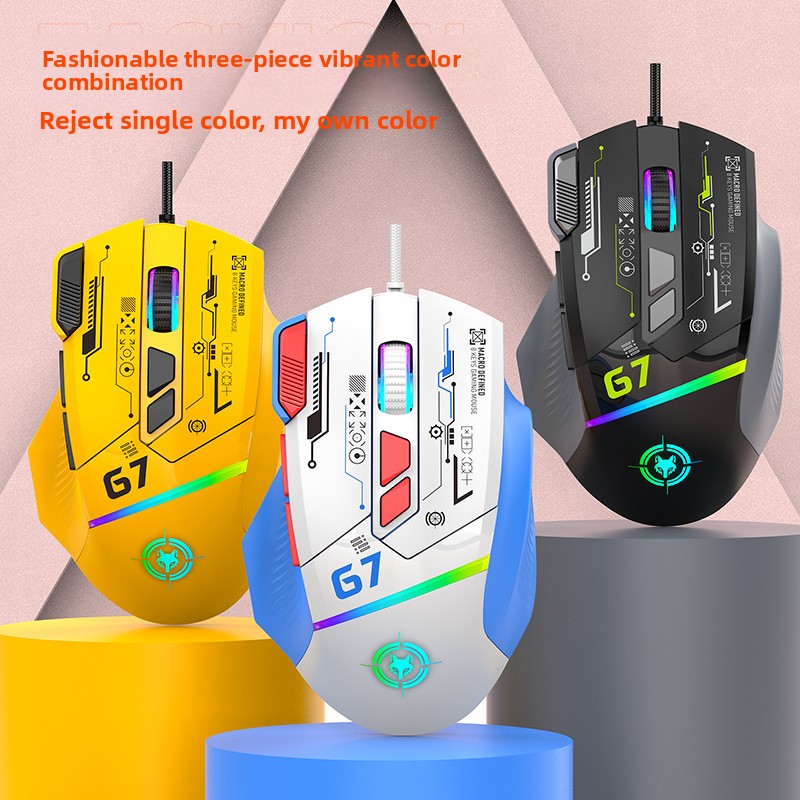 Проводная игровая мышь G6, 128 – обзор и цена Gaming Keyboard 1 Hand