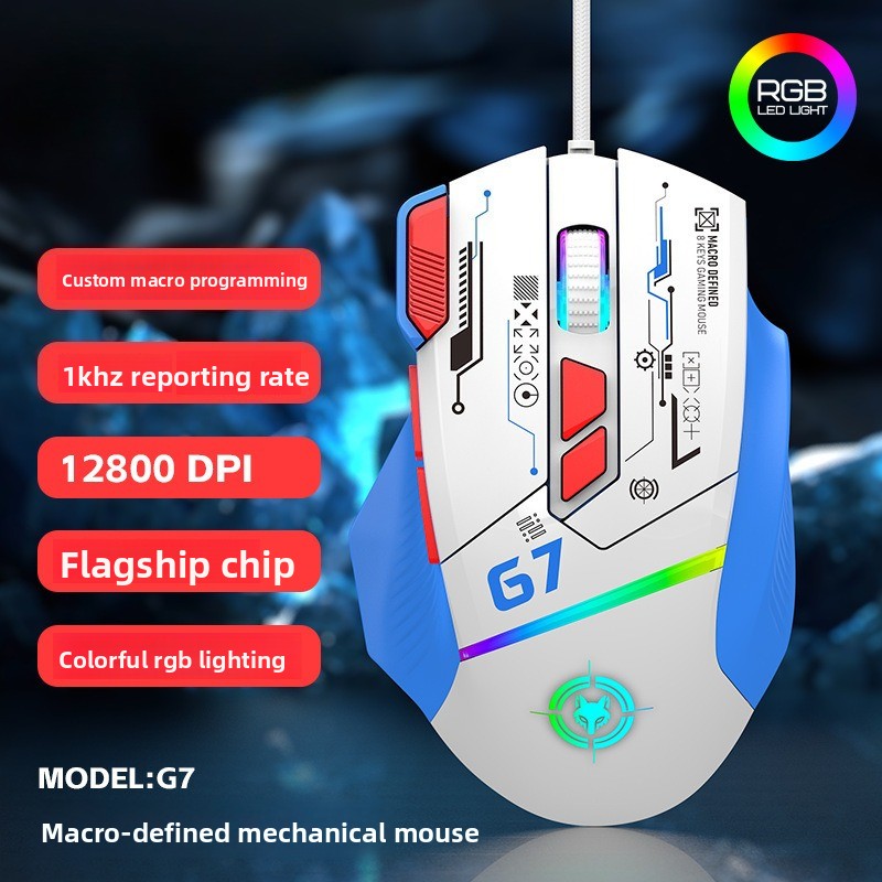 Проводная игровая мышь G6, 128 – обзор и цена Gaming Keyboard 1 Hand