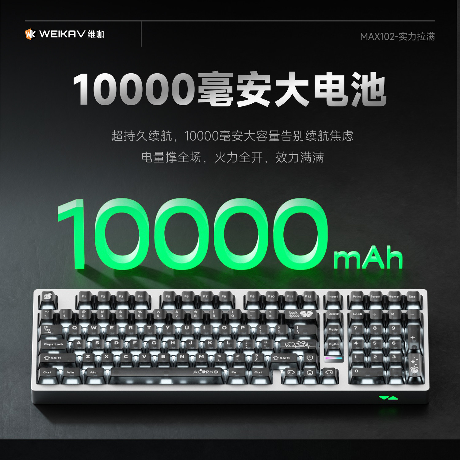Беспроводная механическая клав – обзор и цена Gaming Keyboard Mechanical Wireless