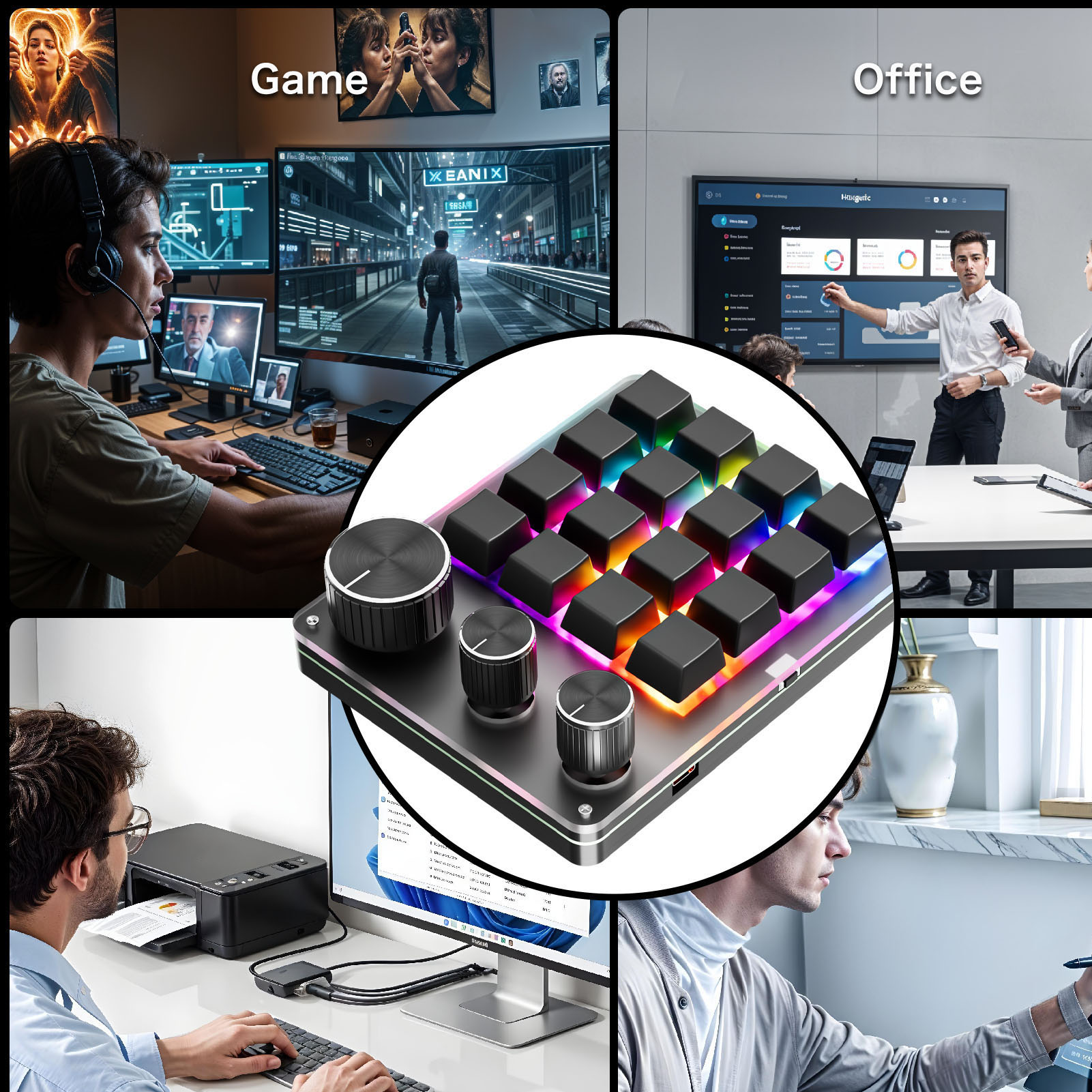 Механическая клавиатура на 16  – обзор и цена Gaming Keyboard Bluetooth