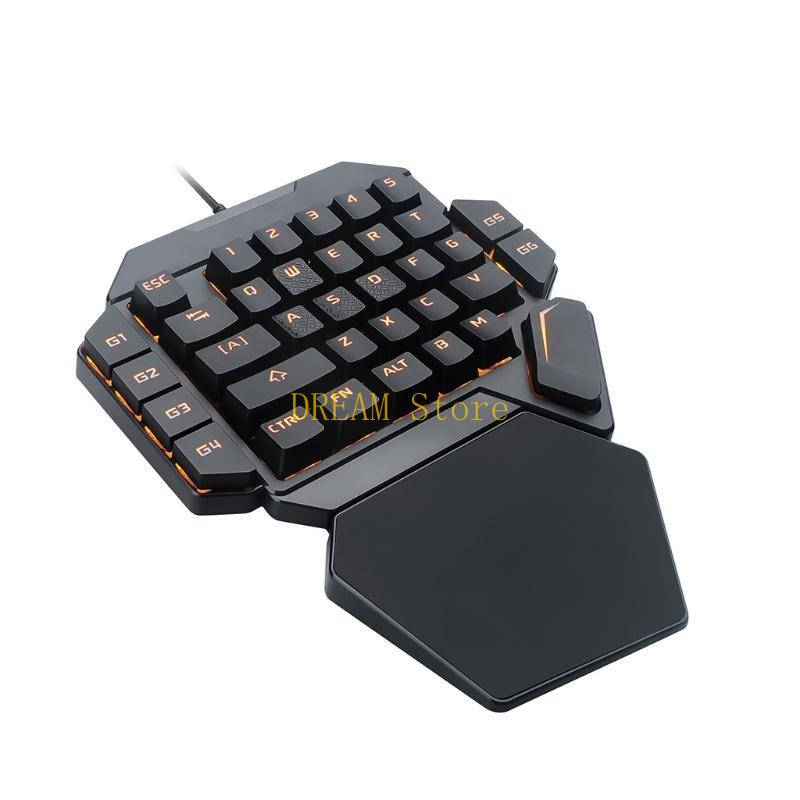 Одноручная RGB светящаяся подс – обзор и цена Gaming Keyboard 1 Hand
