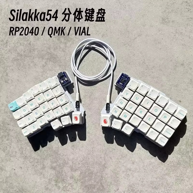 Silakka54 Эргономичная разделе – обзор и цена Gaming Keyboard 1 Hand