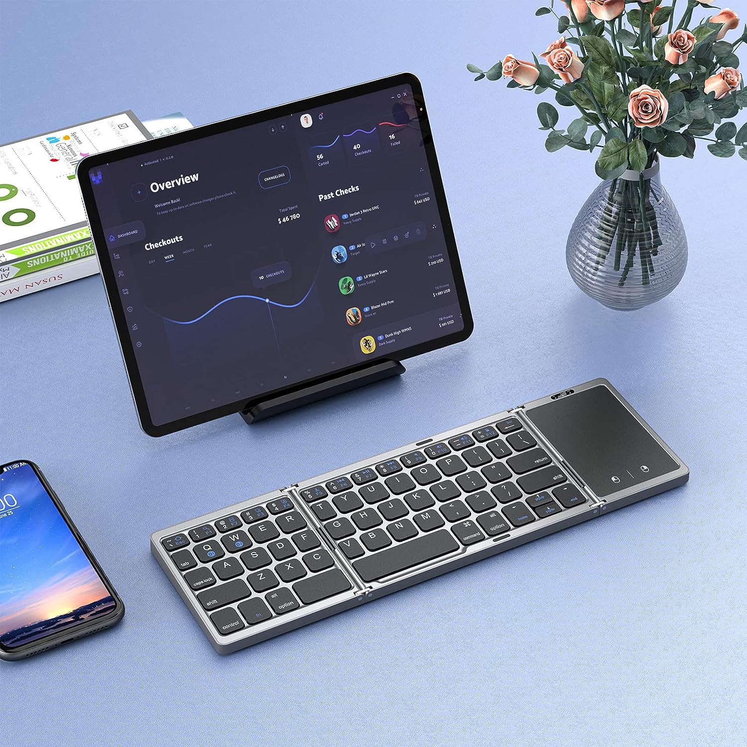 Складная Bluetooth-клавиатура  – обзор и цена Gaming Keyboard Bluetooth