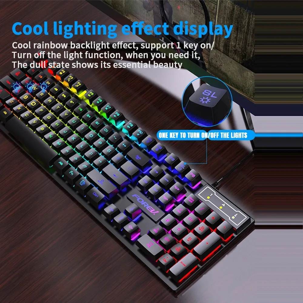 Механическая клавиатура с подс – обзор и цена Keyboard Mouse Bundle Gaming