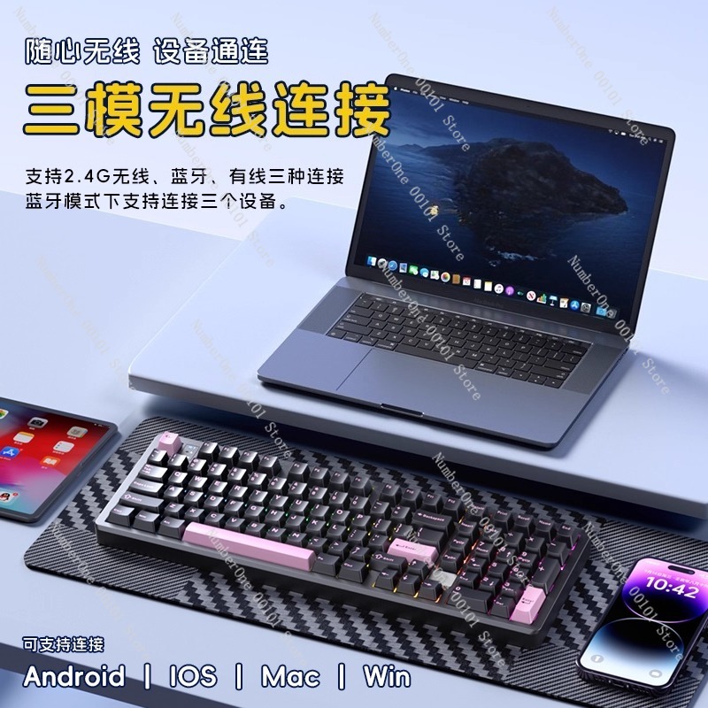 Механическая клавиатура из алю – обзор и цена Gaming Keyboard Mechanical Wireless