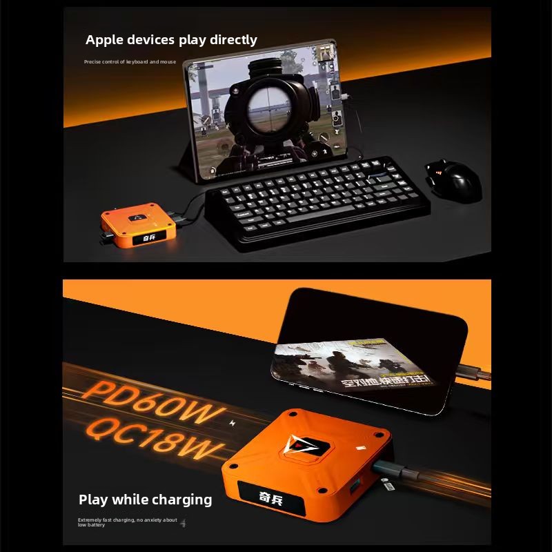 Aimzenix AX360M QiBing: Конвер – обзор и цена Gaming Keyboard And Mouse Converter For Mobile
