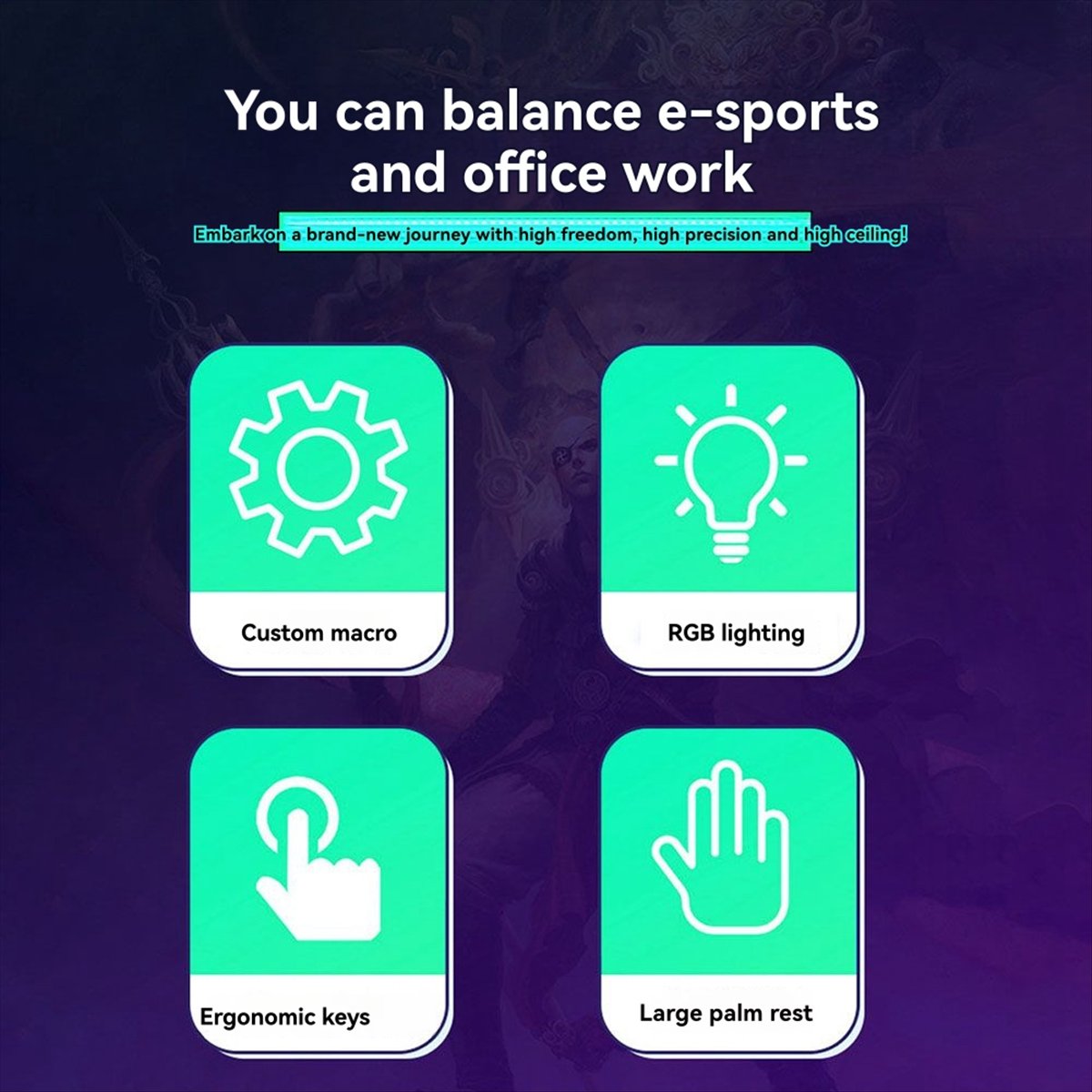 Игровой набор Goodprice 5-в-1: – обзор и цена Gaming Keyboard 1 Hand